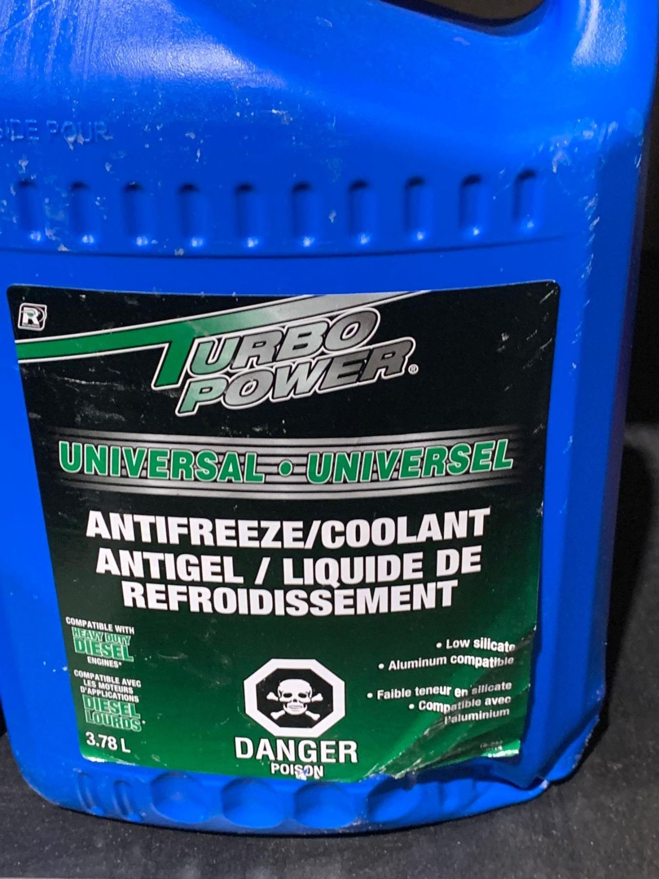 Turbo Power Universal Antifreeze/Coolant 2x3.78L