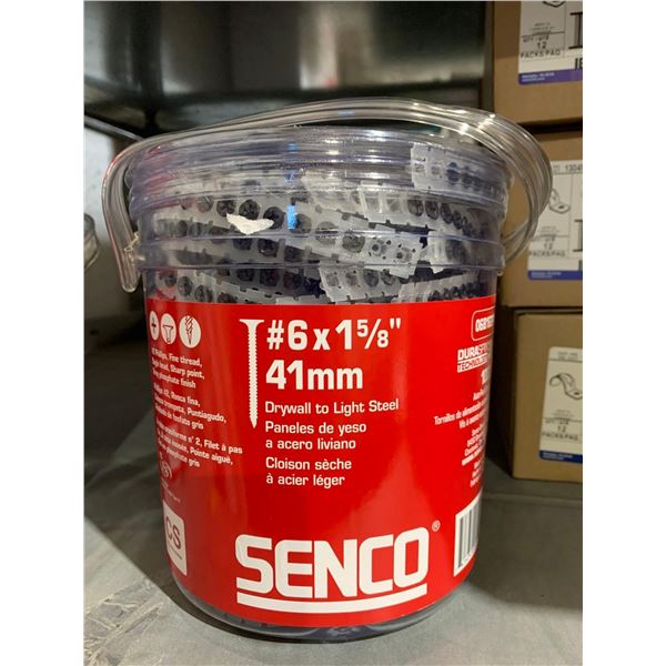 Senco 6 x 1-1/4-inch Philips #2 Bugle-Head Light Steel Drywall Screw (1000-Count)