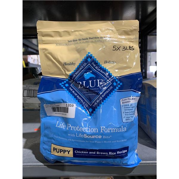 Blue Buffalo Life Protection Formula Chicken & Brown Rice 5x3lb Puppy