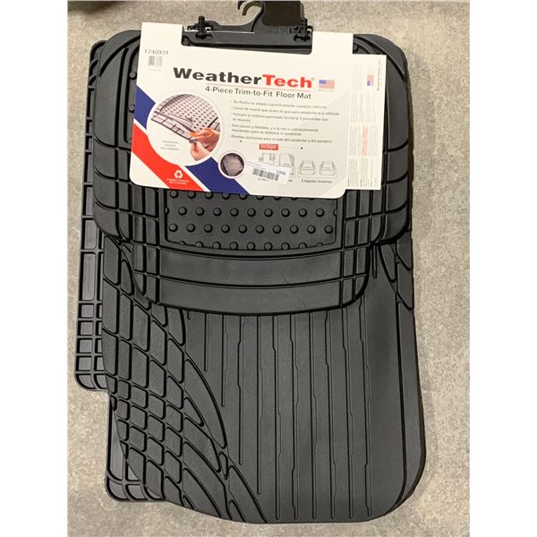 Weather Tech 4 Pc Trim to Fit Floor Mat Set