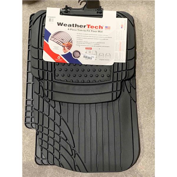 Weather Tech 4 Pc Trim to Fit Floor Mat Set