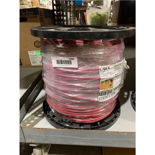 14AWG Insulated Orange T90 600V Wire - 984'