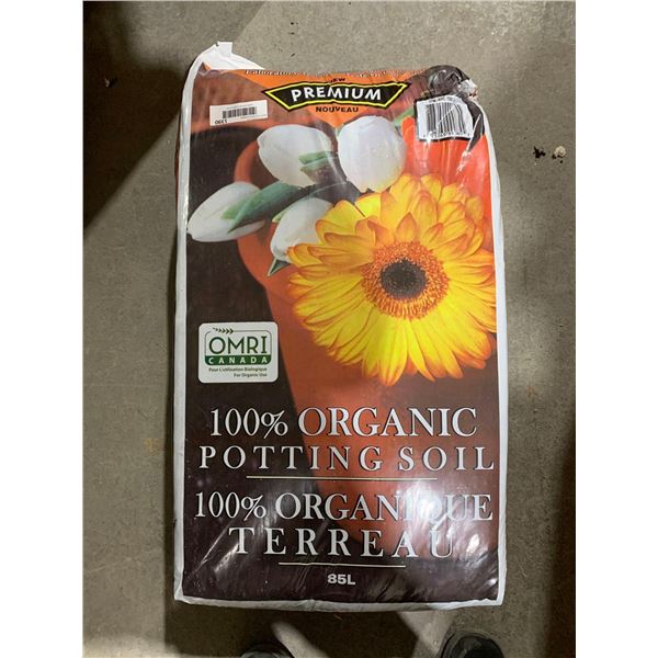 Premium Enriched Blend 100% Organic Potting Soil 85L