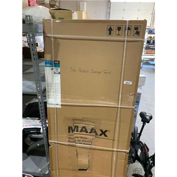 Maxx Glass Return Shower Panel for bases 32 or 34" wide