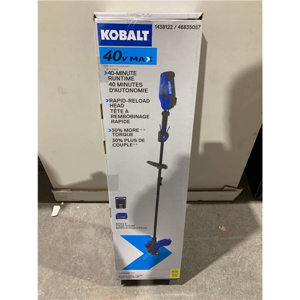 Kobalt 40V Max Cordless String Trimmer - NEW