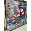 Image 1 : 6'8"x4.5" Led Lit Candy Canes