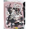 Image 2 : 2-Tray Lot of Phone Chargers and Earbuds - 2 X $