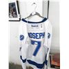 Image 1 : Autographed Joseph Lightning Jersey