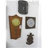 Image 1 : 5-Seth Thomas, Heirloom, Nautical, Luckys Pub, Cherub Wall Clocks - 5 X $