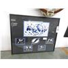 Image 1 : Framed Autographed Hockey Player Photo and Trading Cards