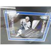 Image 2 : Framed Autographed Hockey Player Photo and Trading Cards