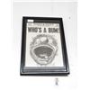 Image 1 : Framed Daily News "Who's Album" Print