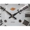 Image 2 : Mahogany Three Star Carved Wall Clock