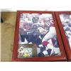 Image 4 : 5-Framed Autographed Gale Sayras, Mike Allstott or Other Photo - 5 X $