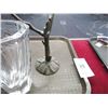 Image 2 : Crystal Bud Vases (2) and Mixed Metal Décor