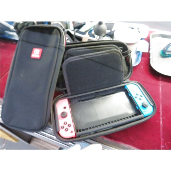 Nintendo Switch Case w/Games