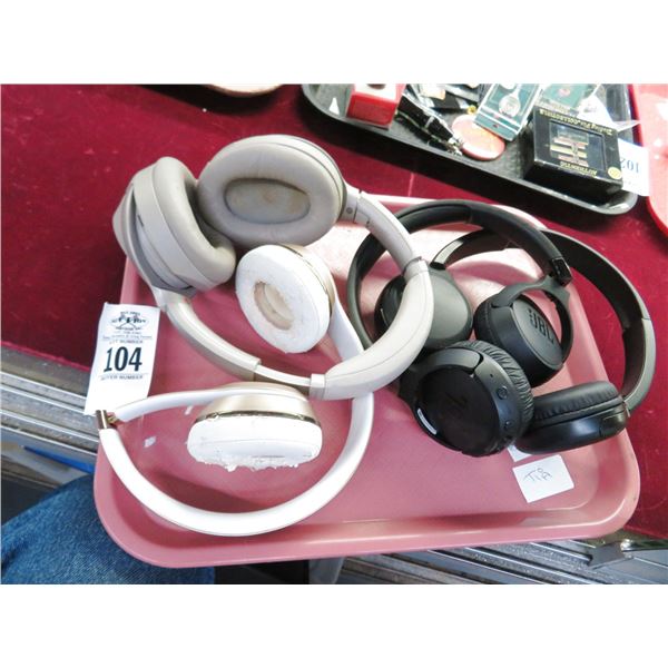 4-JBL, Sony, Beats Headphones - 4 X $