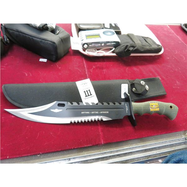 Marine Force Recon Knife w/Sheath