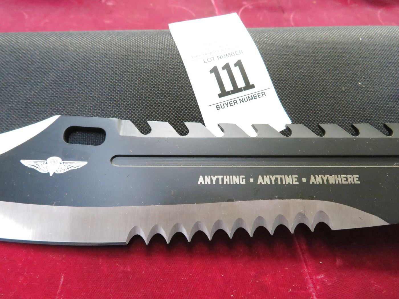 Marine Force Recon Knife w/Sheath