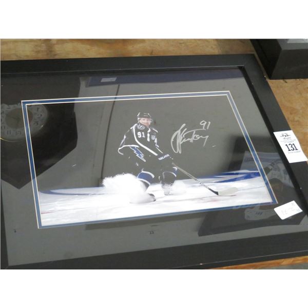 Framed Steven Stamkos ? Autogaraphed Photo