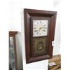 Image 1 : Seth Thomas Burled Wood Pendulum Wall Clock