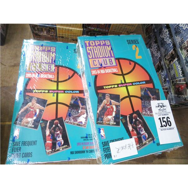 5-Topps Stadium Club 1993-94 Basketball Card Set - 5 X $