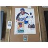 Image 1 : 2-Duke Snyder Autographed Photo, Jackie Robinson Numbered Print - 2 X $
