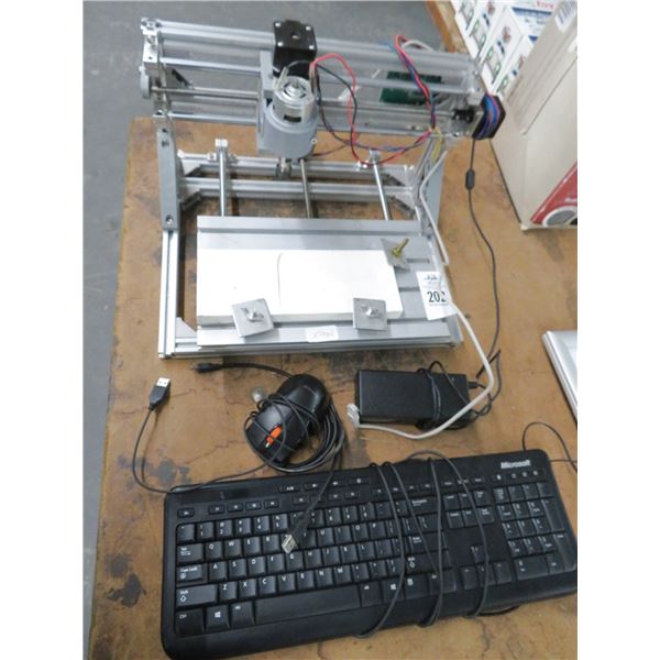 3D Printer w/Keyboard and Mouse