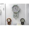 Image 1 : 3-Linden and Regulator Pendulum Wall Clock - 3 X $