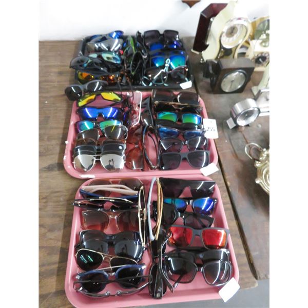 3-Tray of Fashion Sunglasses - 3 X $