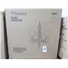 Image 1 : 2-Vaxcel Claret, Acclaim Chandelier - 2 X $