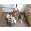 Image 2 : 4-Dome, Crystal Pendant Light - 4 X $