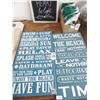 Image 1 : 4-Merry Little Christmas, Swim, Surf, Welcome Signage - 4 X $