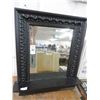 Image 1 : Carved Wood Framed With Mantle, Beveled Mirror - No Shipping