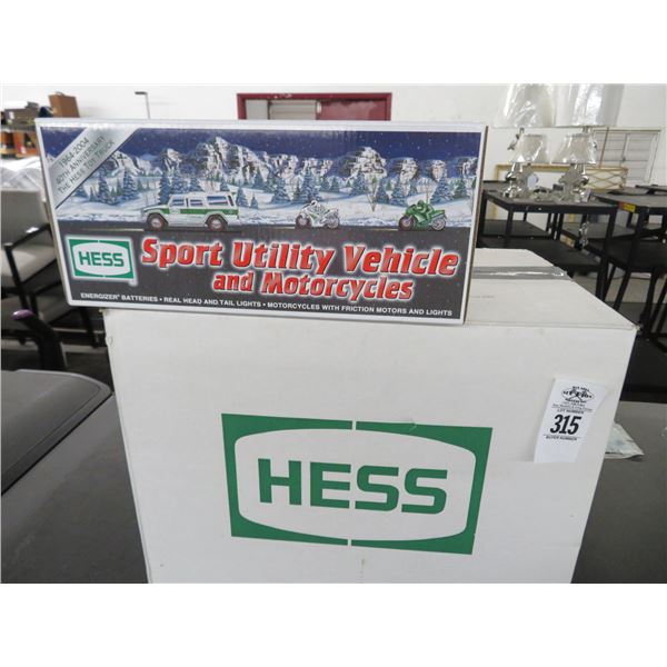 Hess Sports Utility Vehicle and Motorcycles 6 x $