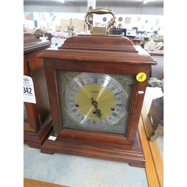 Trend Brass Accent Mantle Clock