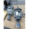 Image 1 : Cast Aluminum Lighted Post Lamps (2)