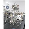 Image 1 : Catharina Brushed Nickel 9 Light Chandelier