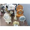 Image 3 : 14-Asst. Ceramic, Wood Table Clocks - 14 X $
