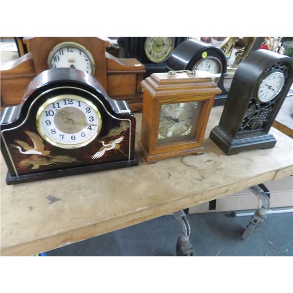 3-London/Other Ornate Mantle Clock - 3 X $