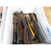 Image 3 : Lot of Screwdrivers, Pipe Wrench and Wire Cutters