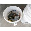 Image 2 : Twist Top 5 Gal. Bucket w/Chain and Nylon Rope