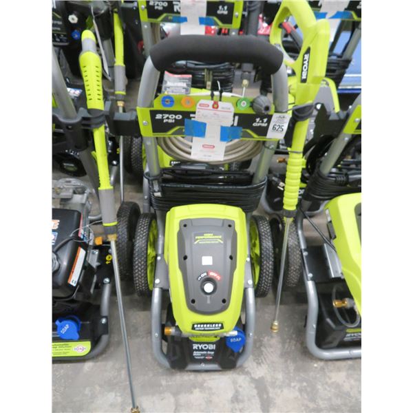 Ryobi 2700 PSI Electric Pressure Washer w/Automatic Soap Dilution