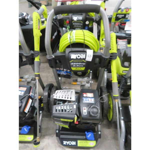 Ryobi 3200 PSI 196CC Gas Pressure Washer w/Automatic Soap Dilution