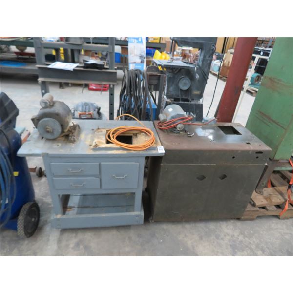 Electric Motor and Tool Cabinet (2)