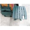 Image 1 : Green Plastic Folding Tables (3)