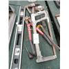 Image 1 : Level, Bolt Cutters, Saw and Hammers