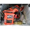 Image 2 : Shelf of Air Nailer, Saw, Laser Level and Hardware