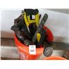 Image 1 : Bucket of Hammers and Saws