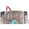 Image 2 : Navajo Ketoh Sterling Silver & Turquoise Cuff